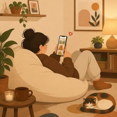 喜欢滚动浏览灵感的用户