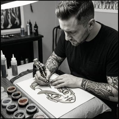 Tatuadores y diseñadores
